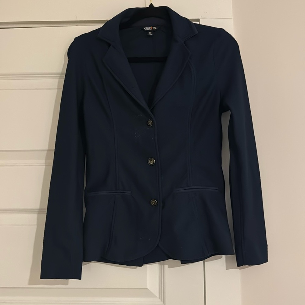Kerrits Equestrian Aero Show Coat XS Navy